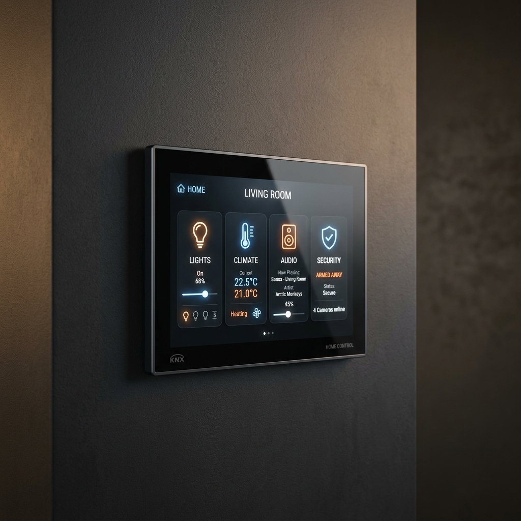 KNX Smart Touch Panel Interface