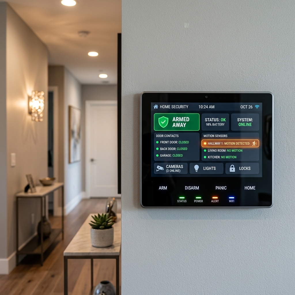 Smart Home Alarm Intrusion System